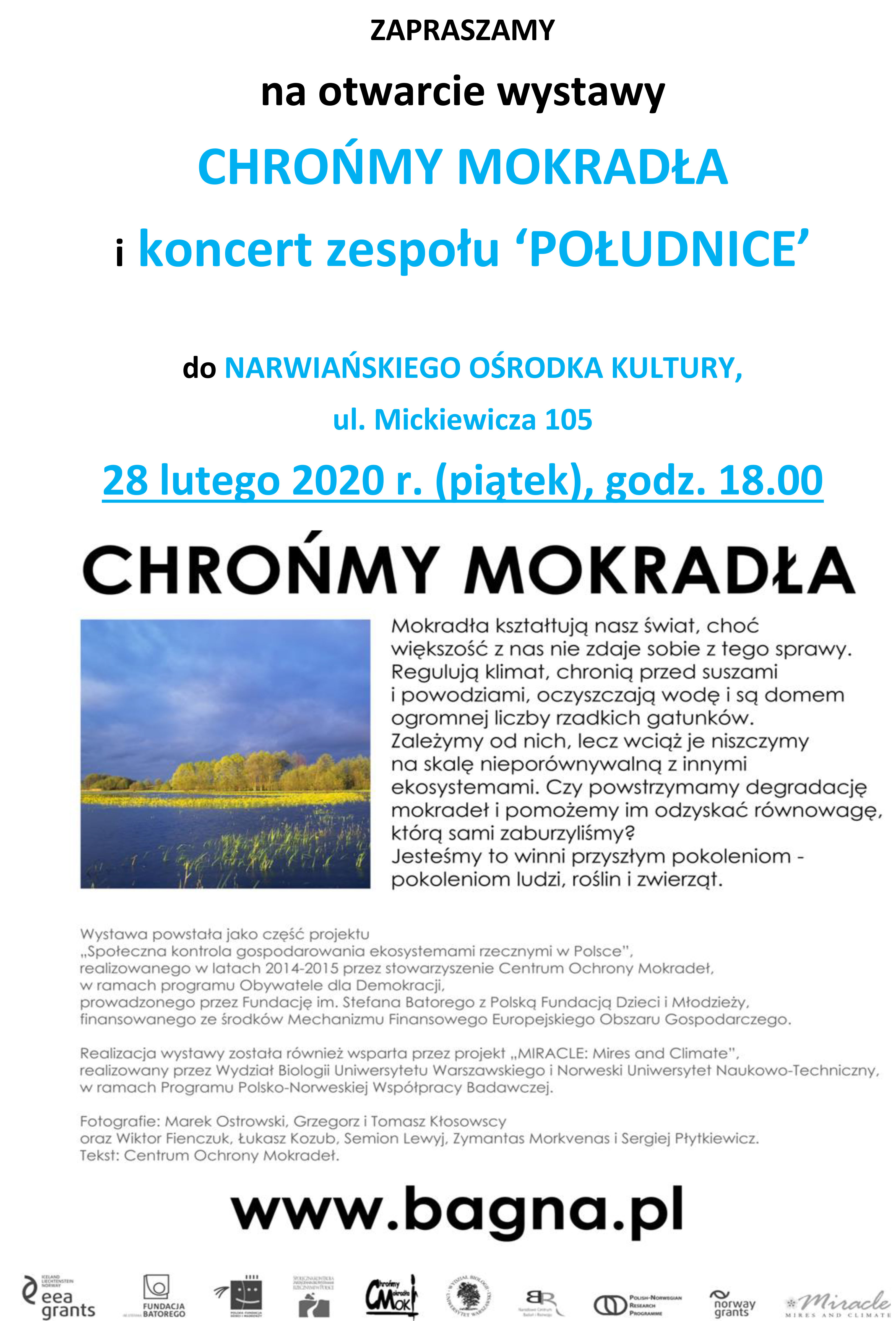 Plakat mokradła