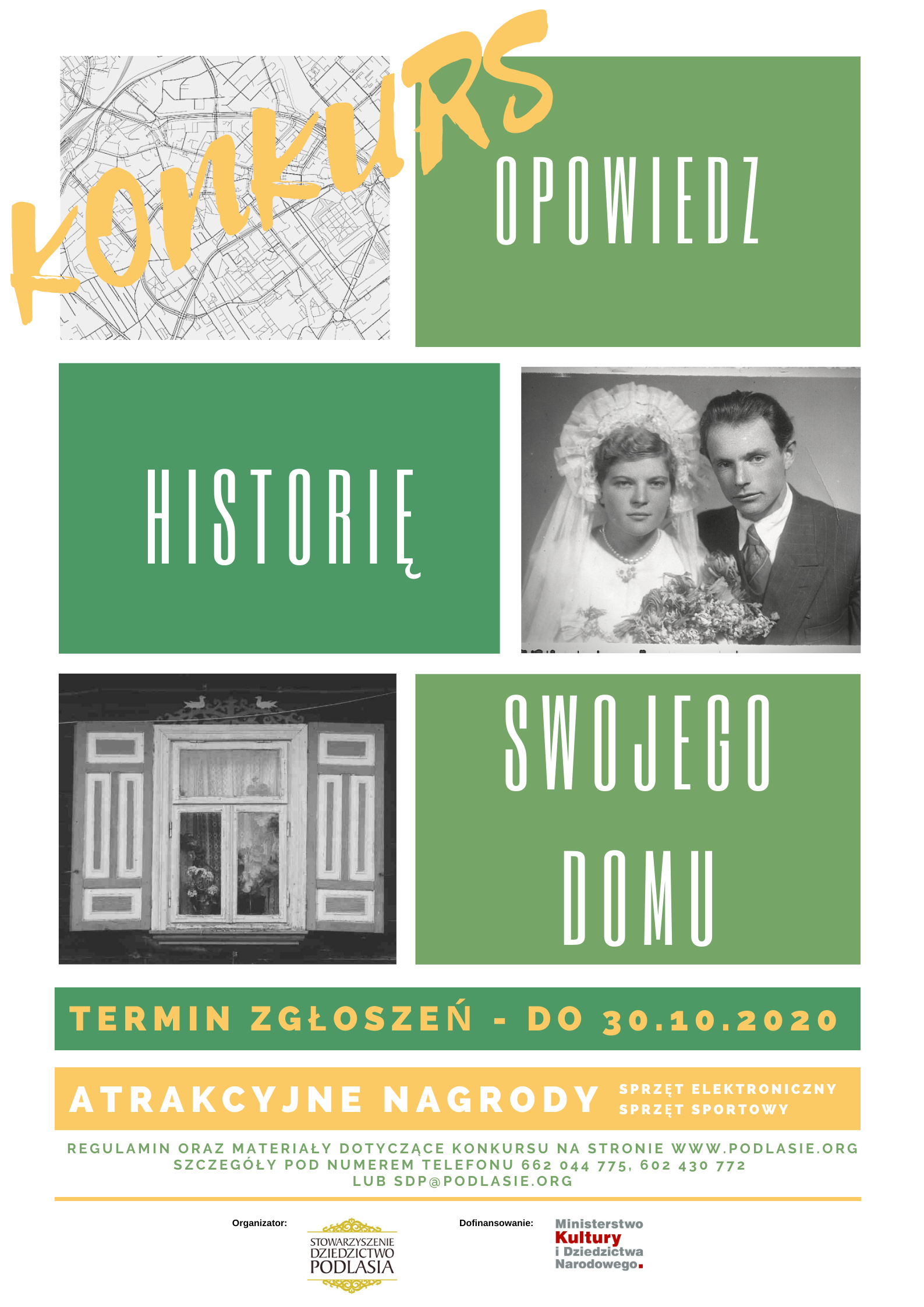 Plakat opowiedz nam historię swojego domu