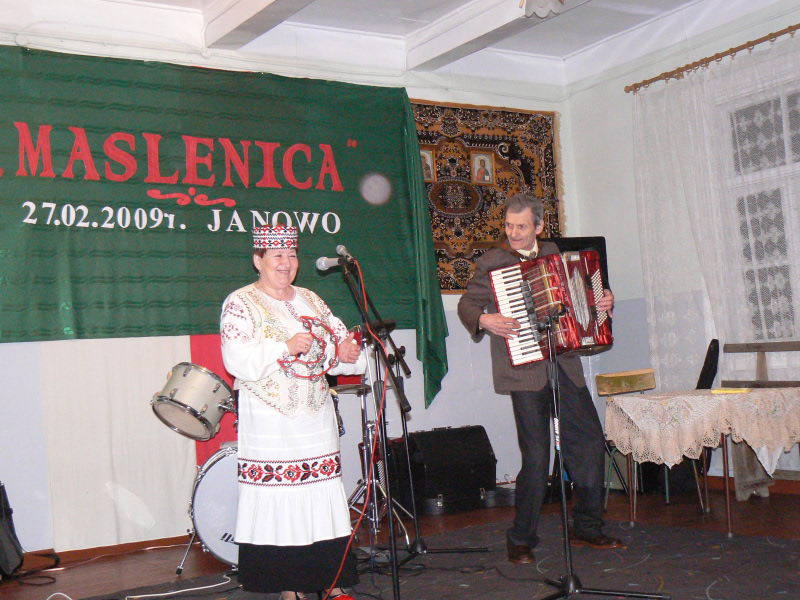 Duet Maria Chilimoniuk i Jerzy Domań z Narwi